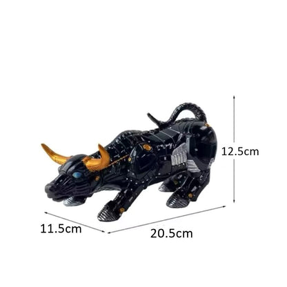 Escultura Moderna Touro Negro YuDome 