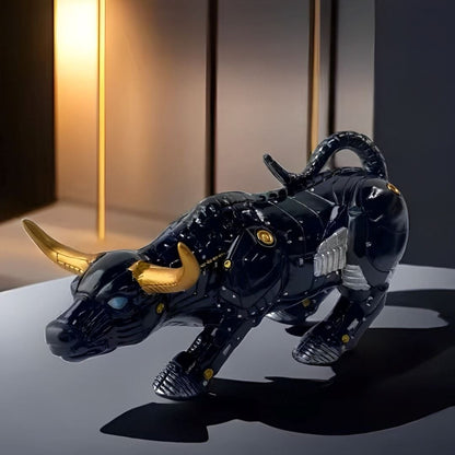 Escultura Moderna Touro Negro YuDome 