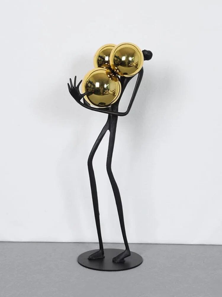 Escultura Ornamento - O Equilibrista Resina - 0063 Conceito 