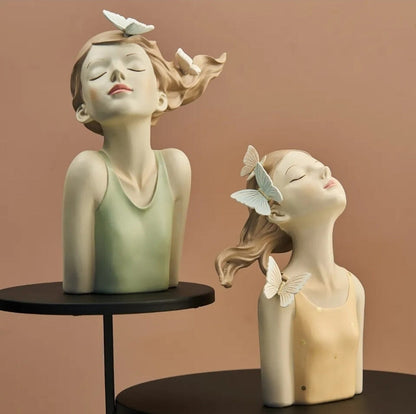 Escultura Sweet Bella Poás Butterfly (25x18cm) Resina - 0059 Conceito 