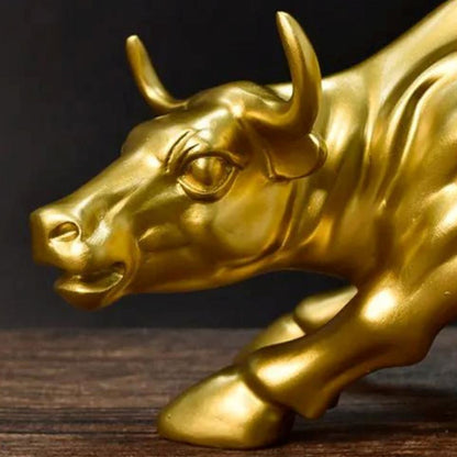 Escultura Touro B3 Wall Street Resina - 0034 Conceito 