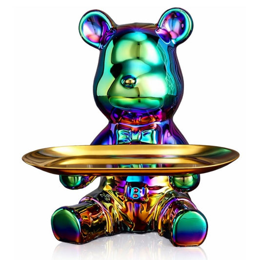 Escultura Ursinho Decor Aparador & Cofre Resina - 0036 Conceito 