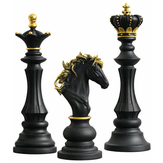 Esculturas Peças de Xadrez (KIt 6 Pçs) Conceito 