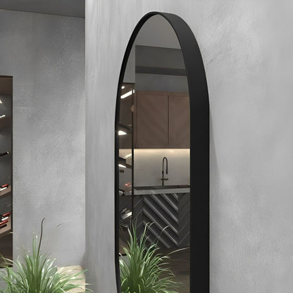 Espelho Decorativo Geométrico Oval Side Mirror Conceito 