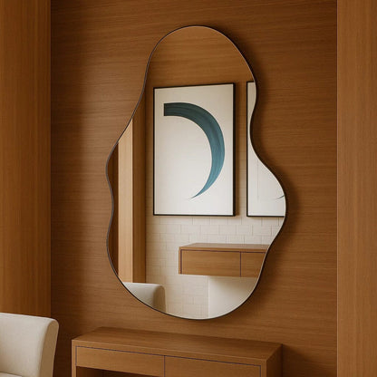 Espelho Decorativo Orgânico Fluids 90x60cm Espelho - 0011 Conceito 