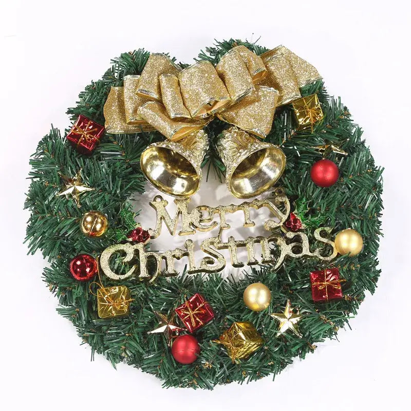 Guirlanda de Porta Merry Christmas Enfeite de Natal