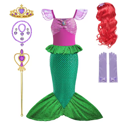 Fantasia Ariel Premium - Pequena Sereia