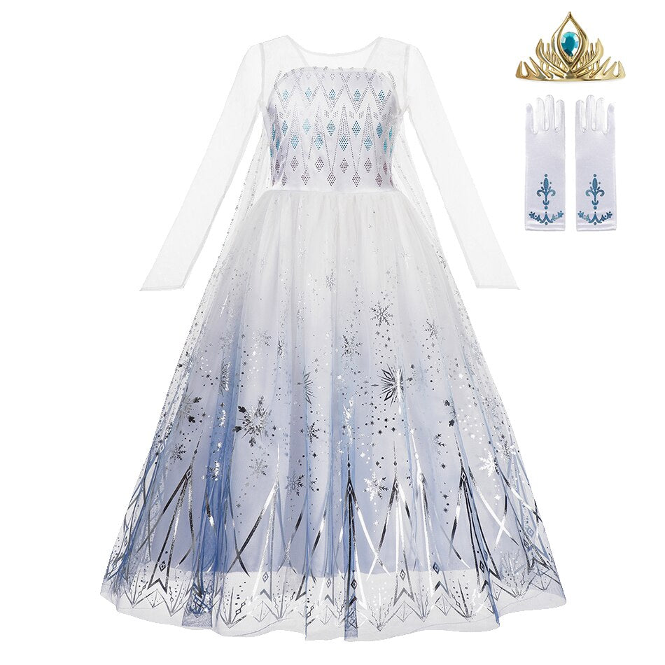 Fantasia Frozen Rainha da Neve Promoção