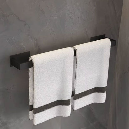 Kit Completo Acessórios Banheiro Black Matte (04 Peças) Conceito 