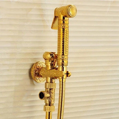 Kit Ducha Higiênica Vintage Golden ### Conceito 