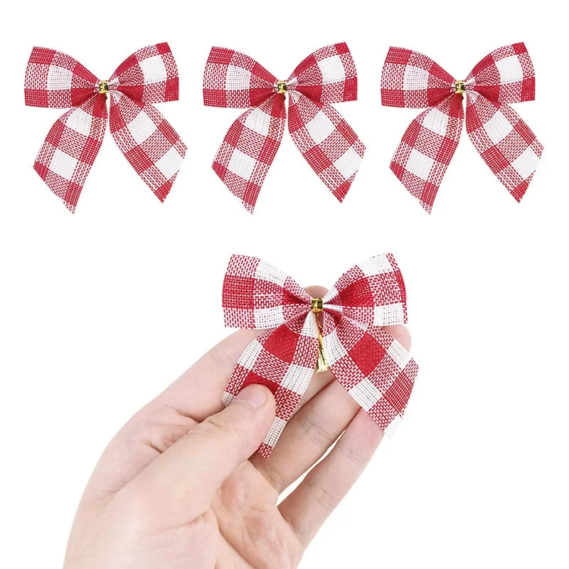 Laços Decorativos Para Árvores de Natal Kit 20pç