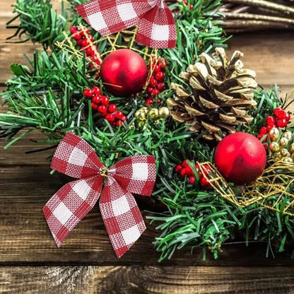 Laços Decorativos Para Árvores de Natal Kit 20pç