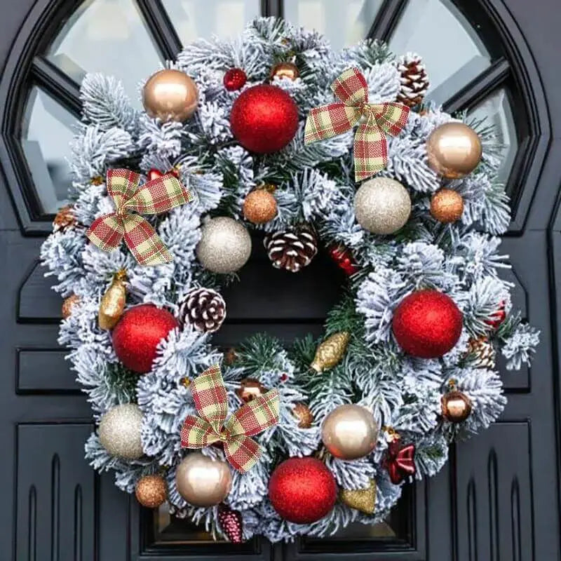 Laços Decorativos Para Árvores de Natal Kit 20pç