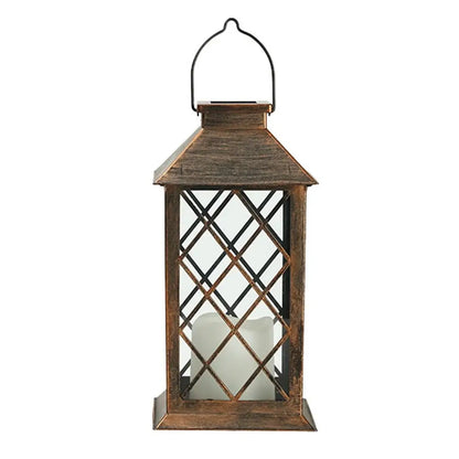Lanterna Decorativa Led Solar Iluminação Decoração Jardim