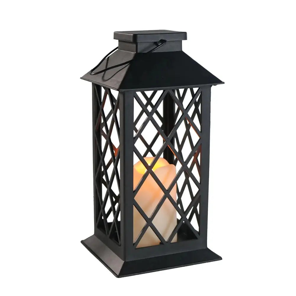 Lanterna Decorativa Led Solar Iluminação Decoração Jardim
