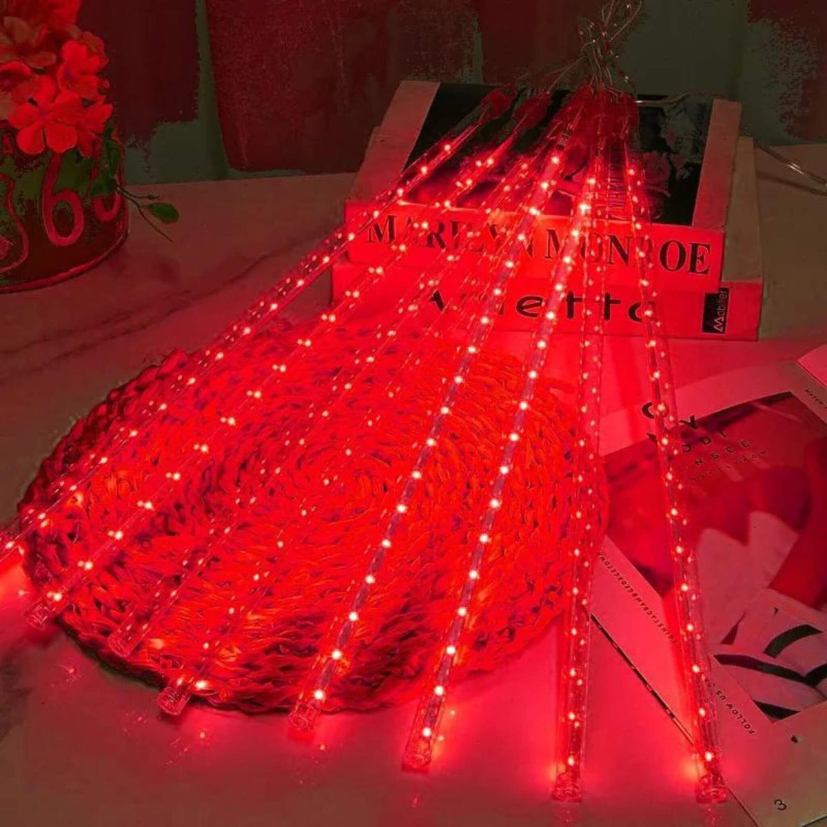 Chuva de Led Infinita Decoração de Natal - Bivolt