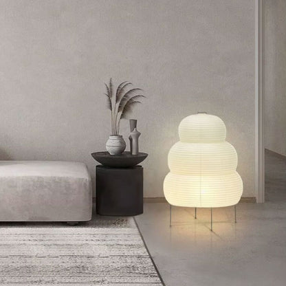 Luminária Abajur de Chão Artesanal Bohara Conceito 