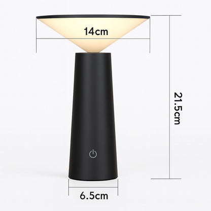 Luminária Abajur de Mesa Arkos - Sem Fio e Recarregável Conceito 