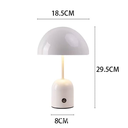 Luminária Abajur de Mesa Bell Lumine Touch 30cm Conceito 