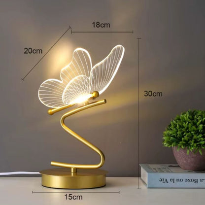 Luminária Abajur de Mesa Butterfly Fix Abajur - 0032 YuDome 