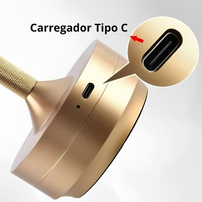 Luminária Abajur de Mesa Candeeiro Touch Essenza Recarregável USB Abajur - 0062 Conceito 