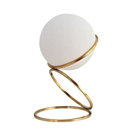 Luminária Abajur de Mesa Circular OrbyBoll Abajur - 0029 Conceito 