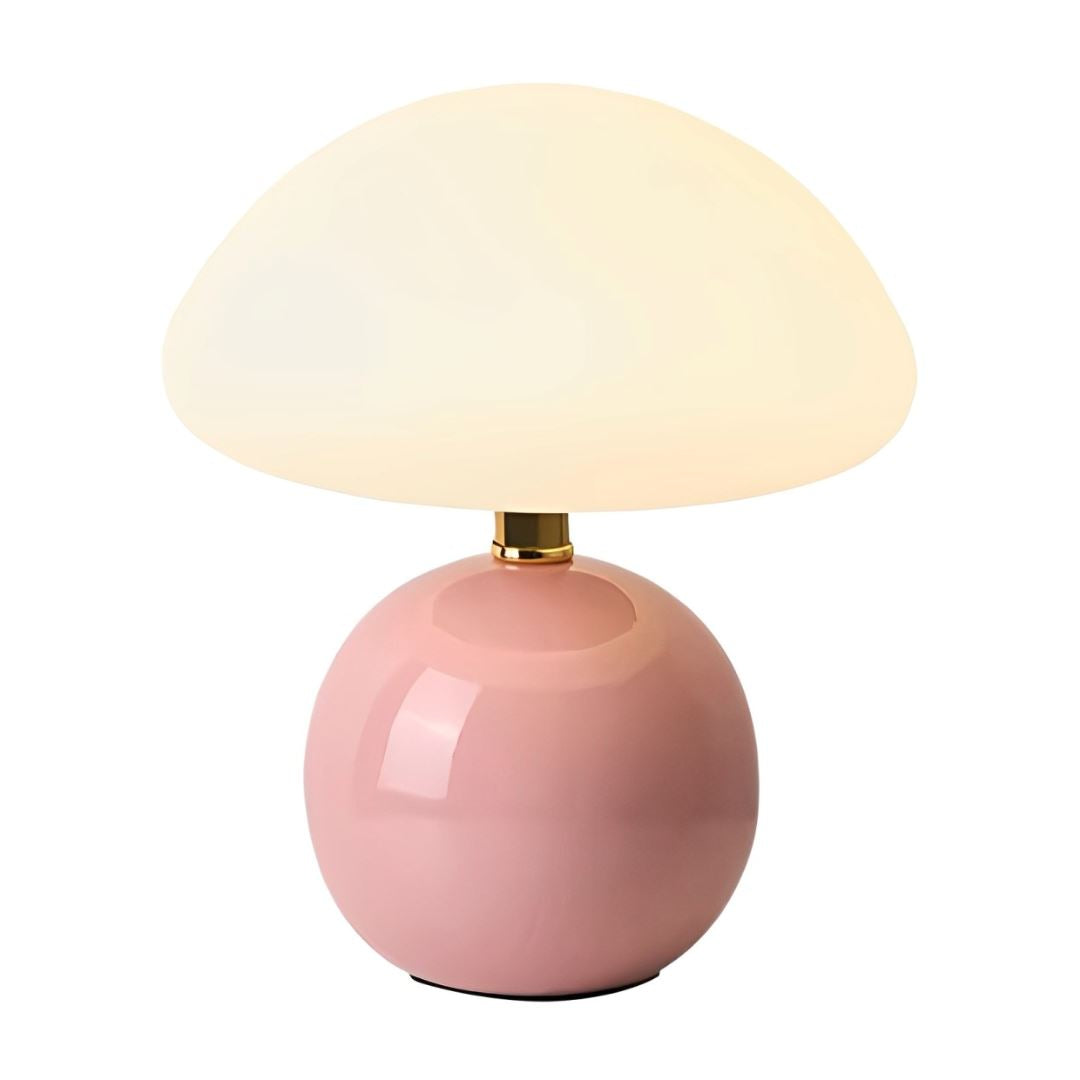 Luminária Abajur de Mesa Cogumelo Abajur - 0026 Conceito 