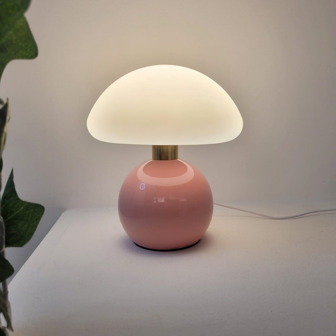 Luminária Abajur de Mesa Cogumelo Abajur - 0026 Conceito 