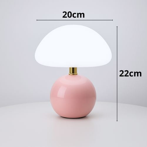 Luminária Abajur de Mesa Cogumelo Abajur - 0026 Conceito 
