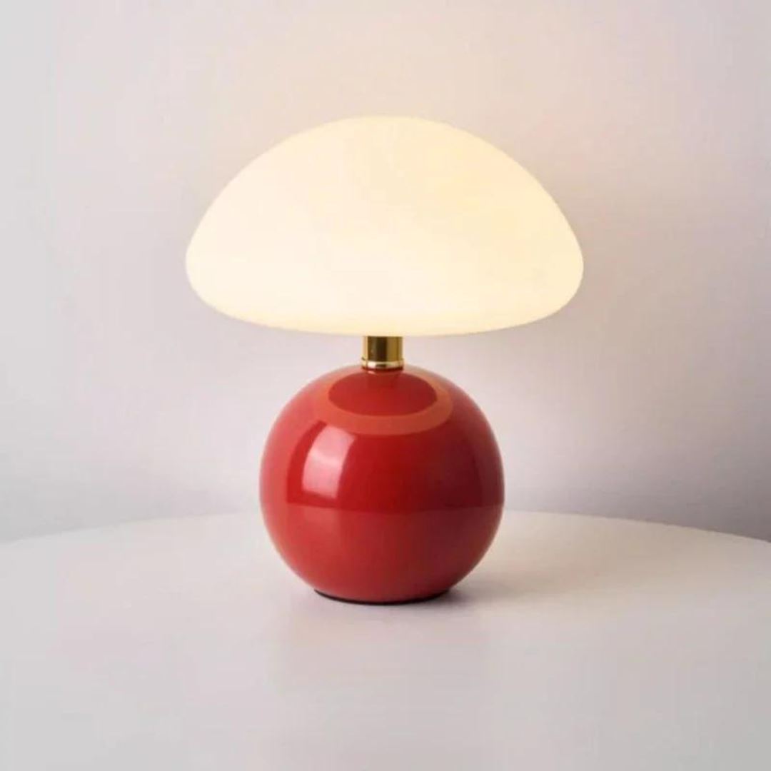 Luminária Abajur de Mesa Cogumelo Abajur - 0026 Conceito 