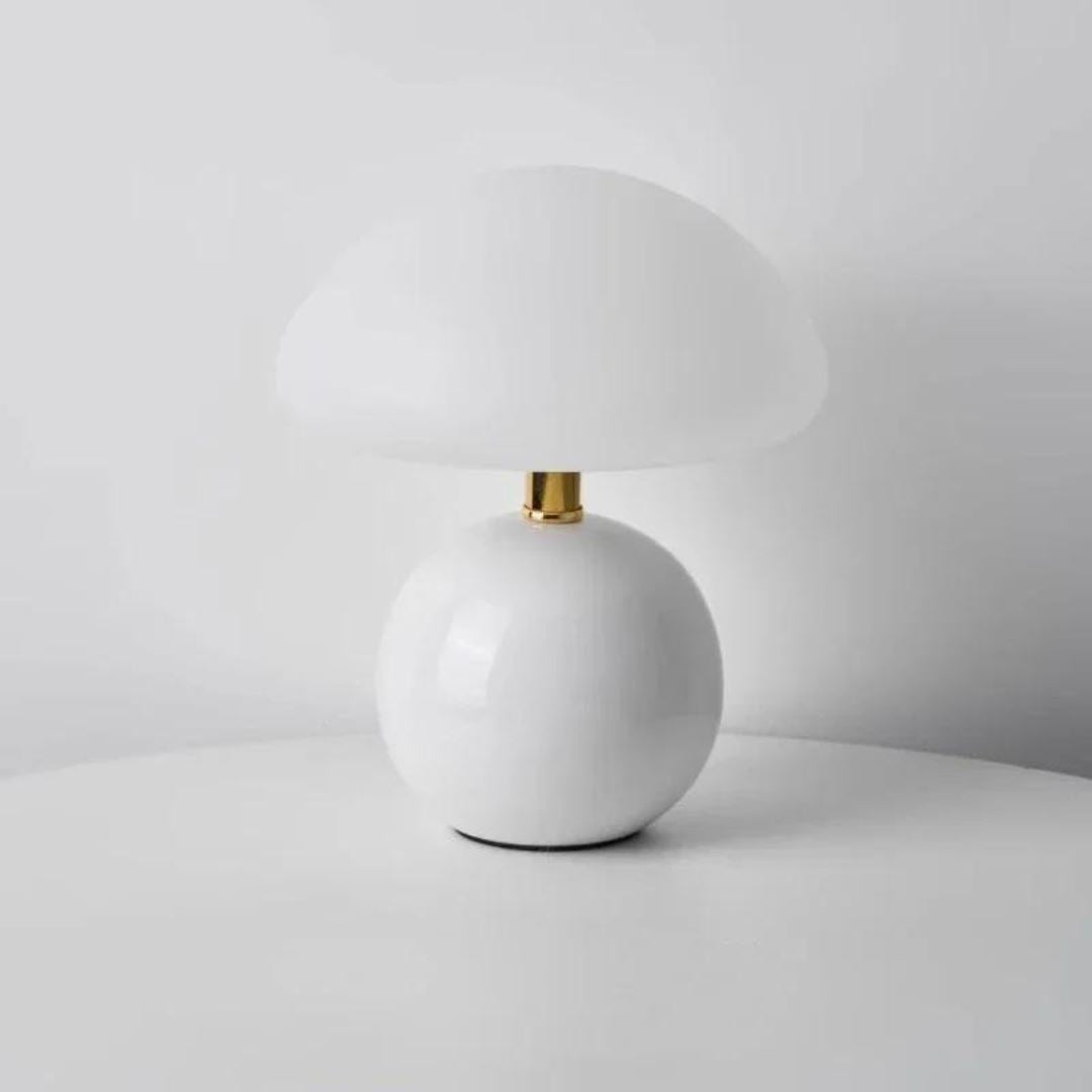 Luminária Abajur de Mesa Cogumelo Abajur - 0026 Conceito 