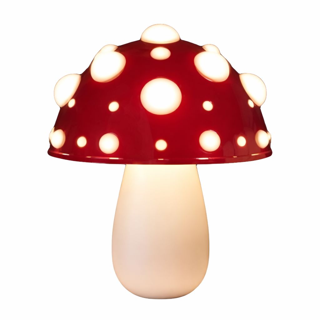 Luminária Abajur de Mesa Cogumelo Colors Touch Abajur - 0047 Conceito 