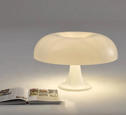 Luminária Abajur de Mesa Cogumelo Led com Níveis de Intensidade Abajur - 0065 Conceito Branco 