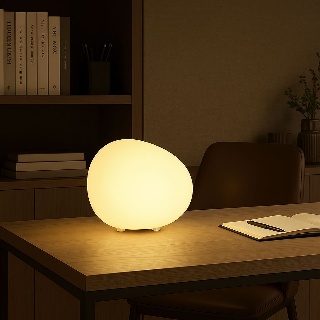 Luminária Abajur de Mesa Conch Abajur - 0028 Conceito 