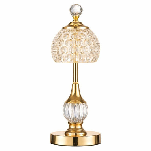 Luminária Abajur de Mesa Cristal Vintage Royale Conceito 