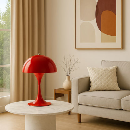 Luminária Abajur de Mesa Danish Mushroom Touch 40cm Abajur - 0050 Conceito 