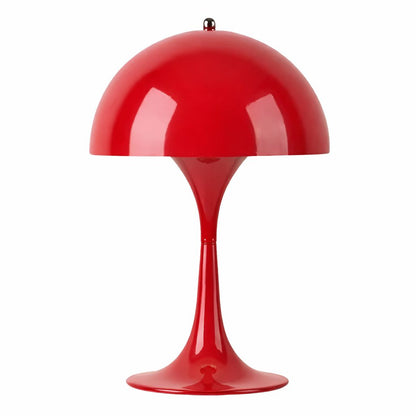 Luminária Abajur de Mesa Danish Mushroom Touch 40cm Abajur - 0050 Conceito Vermelho 