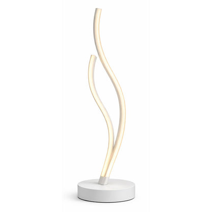 Luminária Abajur de Mesa Espiral Ivar em Led 50cm Abajur - 0009 Conceito 