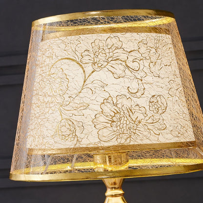 Luminária Abajur de Mesa Europeu Crystals Conceito 