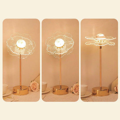 Luminária Abajur de Mesa Flower Conceito 