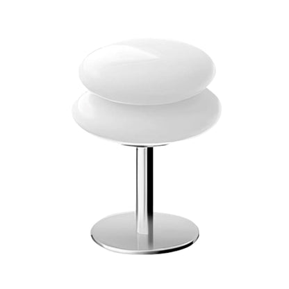 Luminária Abajur de Mesa Italian Duplo Arco em LED Abajur - 0063 Conceito Branco 