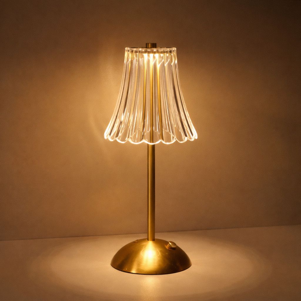 Luminária Abajur de Mesa Light Room Recarregável e Sem Fio Conceito 