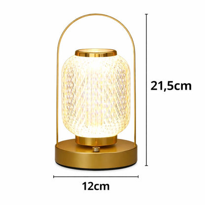 Luminária Abajur de Mesa Luar Touch Móvel Abajur - 0055 Conceito 