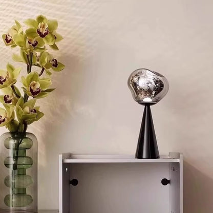 Luminária Abajur de Mesa Luxuoso Lava Macaron Conceito 