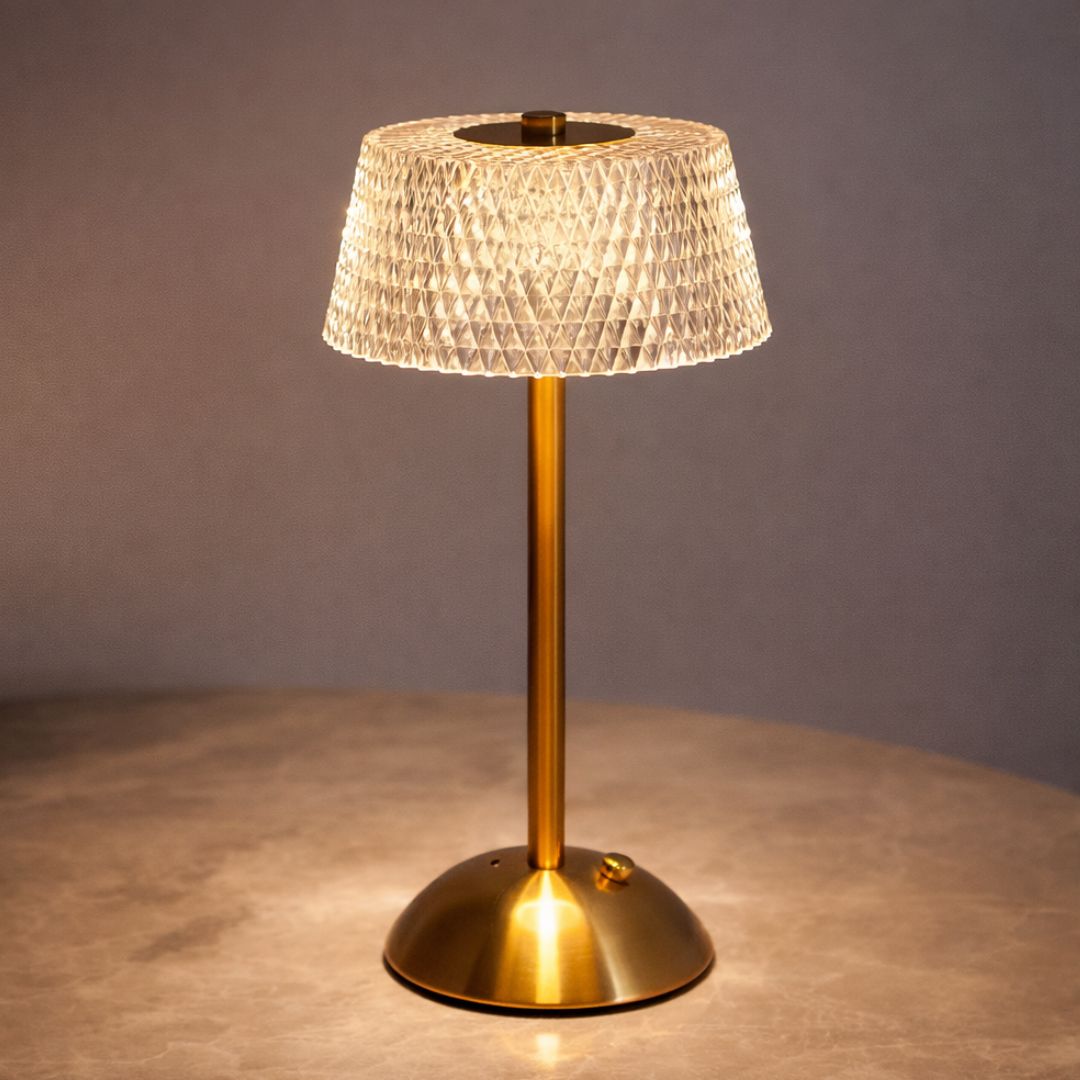 Luminária Abajur de Mesa Luzzo Touch Led USB Conceito 