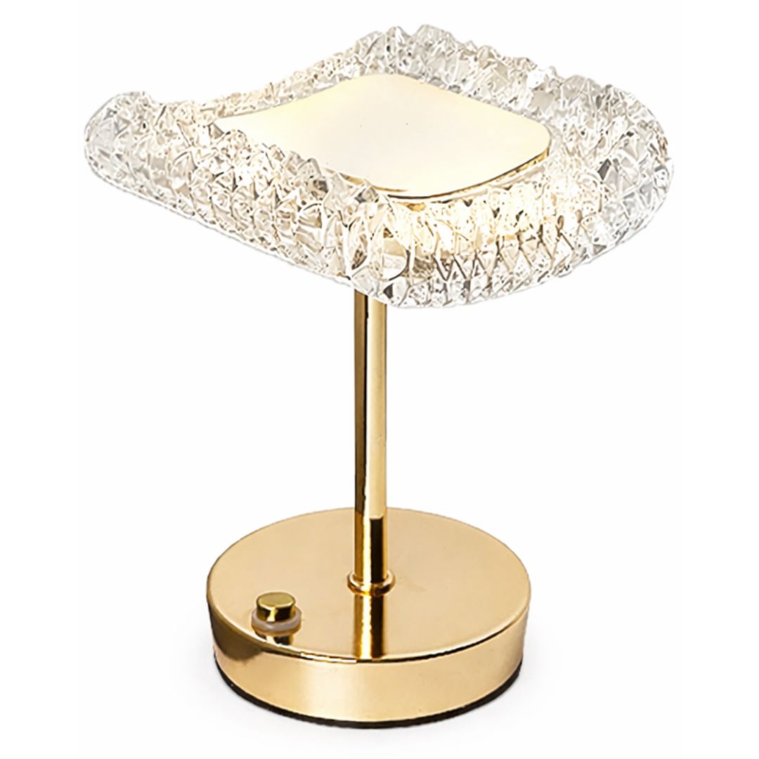 Luminária Abajur de Mesa Móvel Dainty Vintage Recarregável e Sem Fio Conceito 