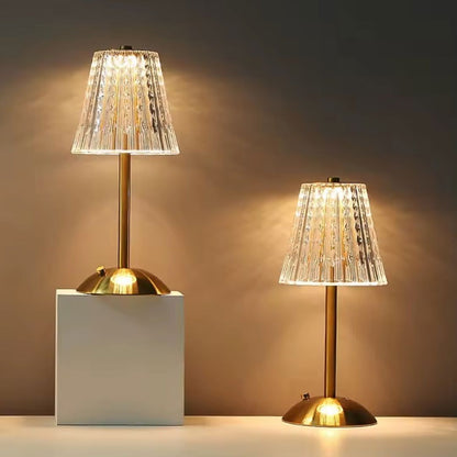 Luminária Abajur de Mesa Móvel Vintage Recarregável e Sem Fio Abajur - 0011 Conceito 