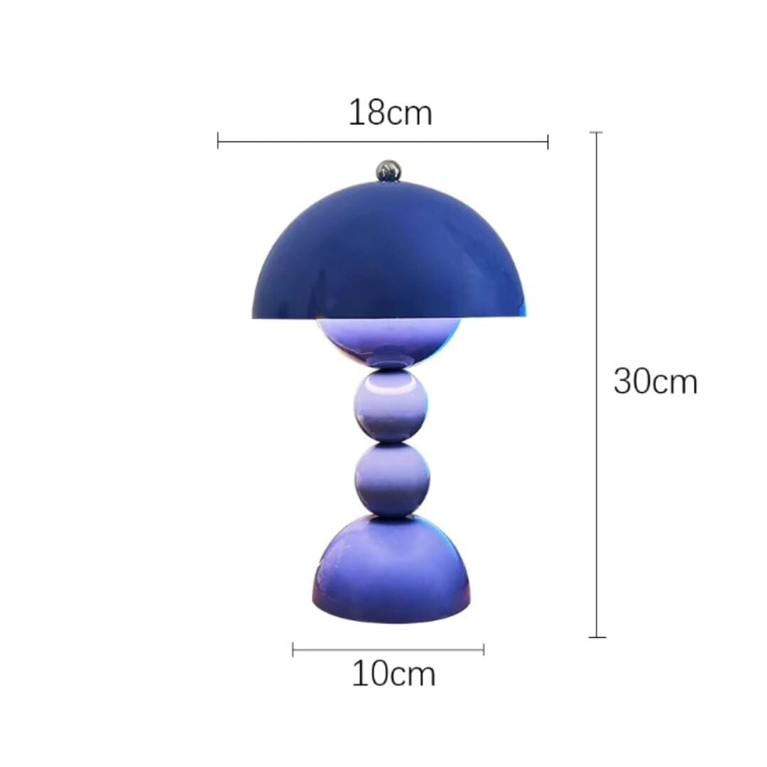 Luminária Abajur de Mesa Mushroom Dainty Touch - 30cm Abajur - 0023 YuDome 
