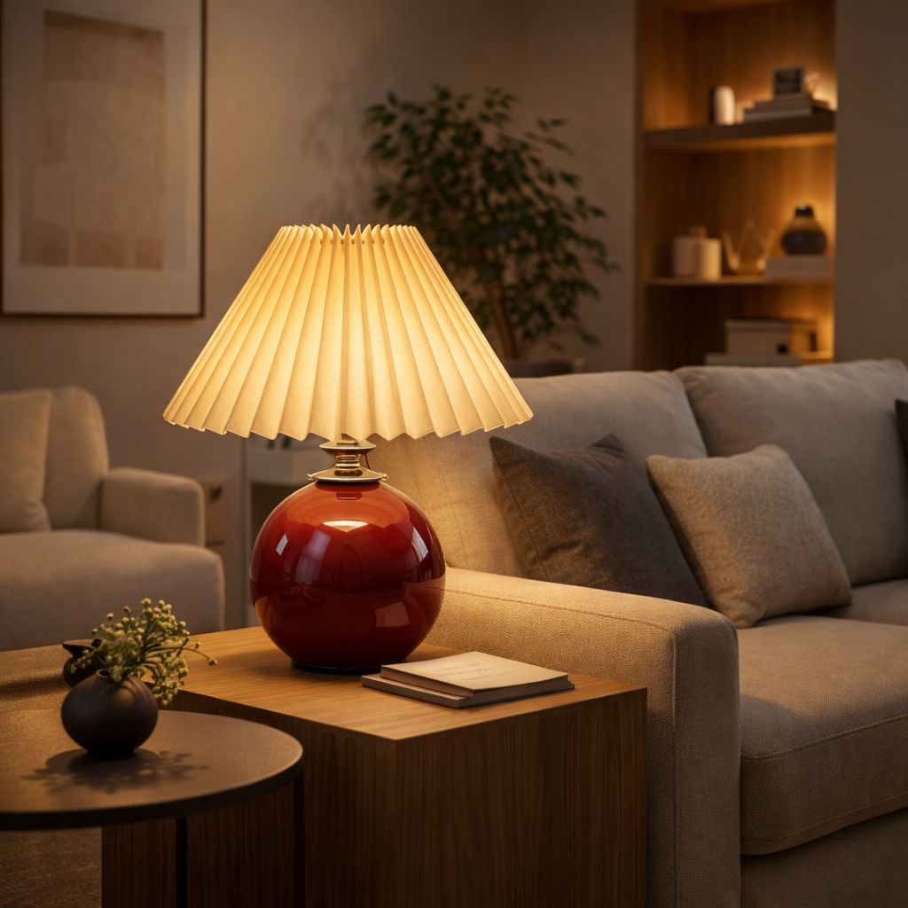 Luminária Abajur de Mesa Mushroom Vintage Abajur - 0061 Conceito 