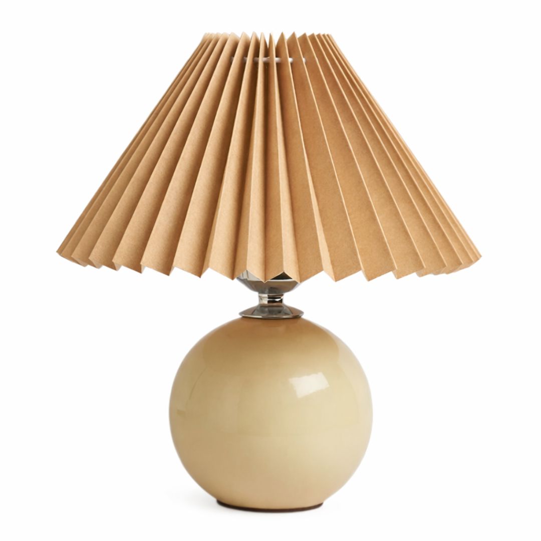 Luminária Abajur de Mesa Mushroom Vintage Abajur - 0061 Conceito Bege 